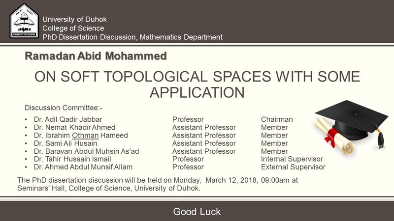 002- Ramadan, PhD