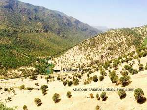 
										Khabour river separate between the Oldest Rock unit in Iraq, Khabour Quartzite - Shale Formation and Bekhme/Aqra Formation.
									