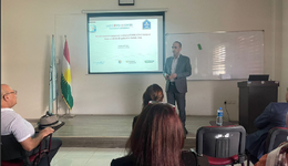A SEMINAR ENTITLED: "  Whole Genome Sequence analysis of SARS-COV-2 isolated from COVID-19 Patients in Duhok, Iraq " HAS BEEN PRESENTED, ON 18.9.2022