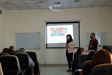 Orphan Care in Barzani Charity Foundation - Seminar by Ms. Hayda Jalal and Mr. Ravand Rajab