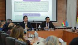 The College of Administration and Economics/Scientific Research Center held a discussion on (the investment environment and prospects for local products) at the Social Cultural Center