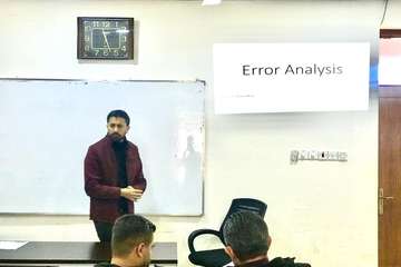 A Seminar on "Error Analysis" Was Held