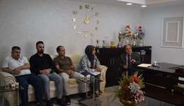 the Dean of the College of Nursing and the Assistant Coordinator of the Italian Practice Program held their weekly meeting