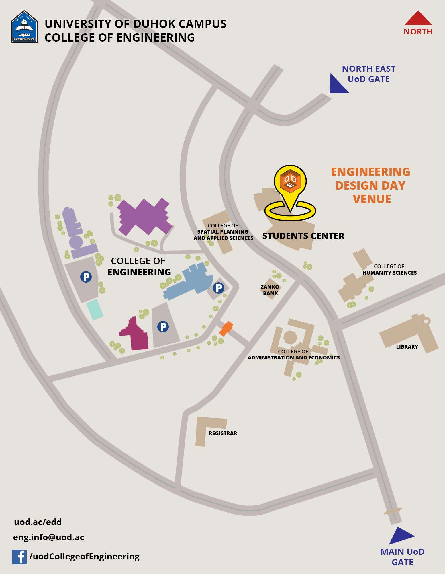 EDD Location Map