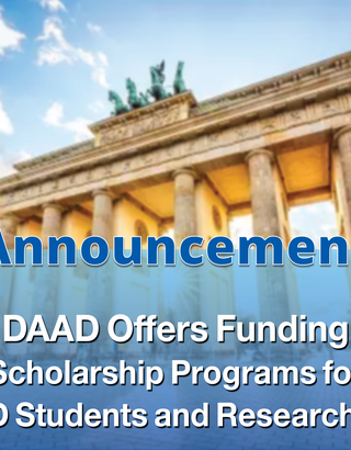 
                                Announcement: DAAD Scholarship Opportunities
                            