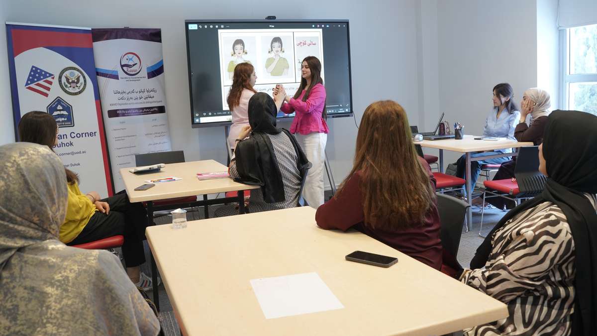 American Corner Launches Sign Language and Body Language Program