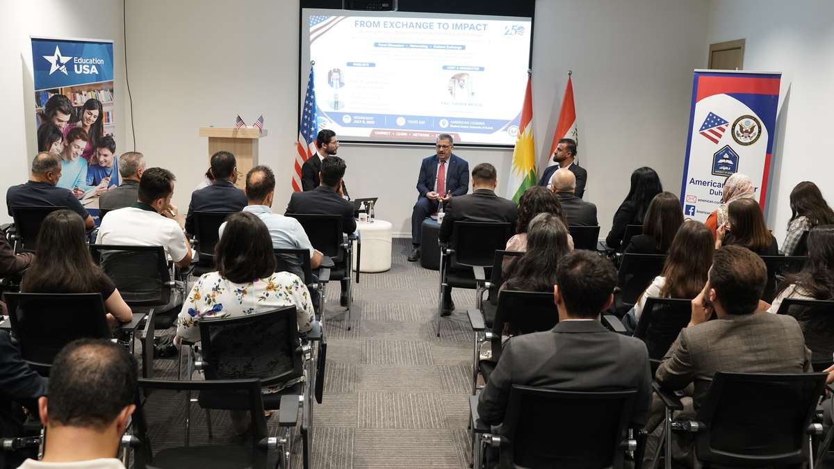 University of Duhok Hosts Workshop on Academic and Cultural Exchange in Partnership with the U.S. Consulate General
