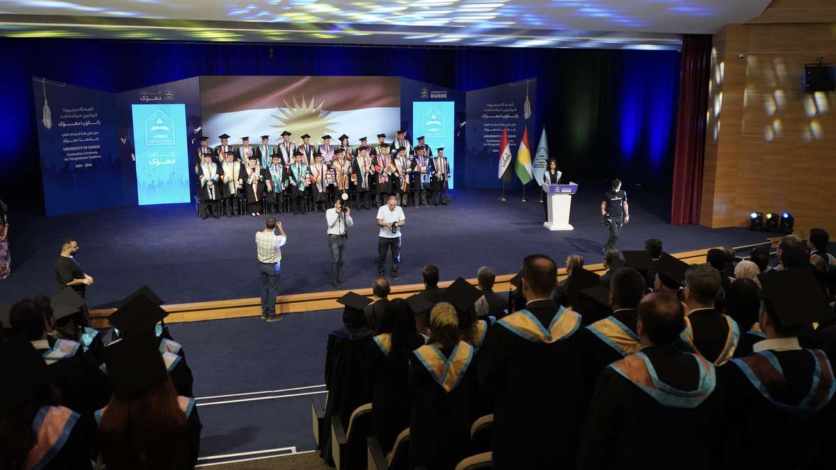 University of Duhok Celebrates the Graduation of Postgraduate Students