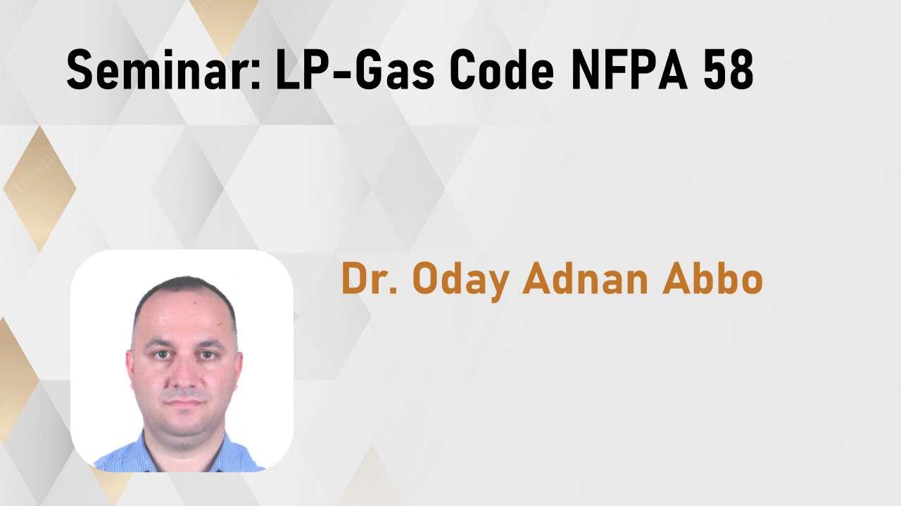 Dr. Oday Adnan Abbo NFPA 58