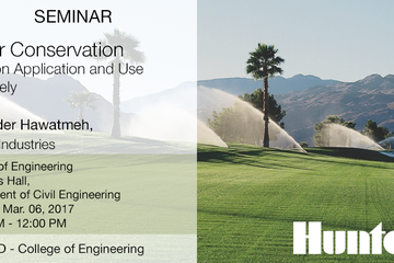 Seminar: Water Conservation - Irrigation Application and Use effectively