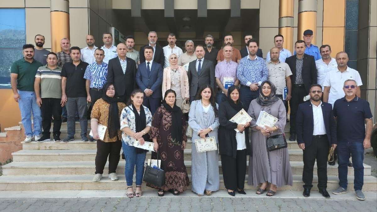 College of Law: Closing Ceremony of the Administrative and Legal Development Training Course in Amedi District