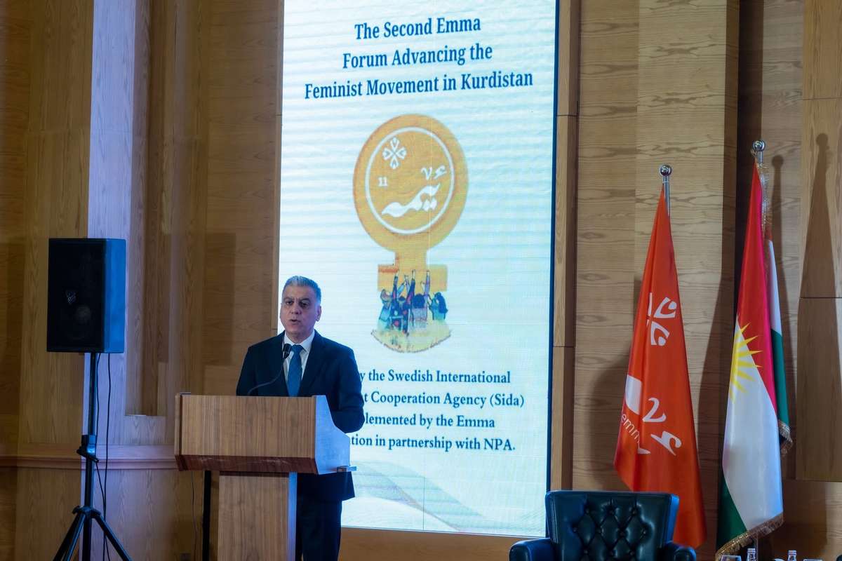 Participated as a panelist in a discussion session entitled “For the Development of the Feminist Movement in Kurdistan” within the Second “Ême” Forum,