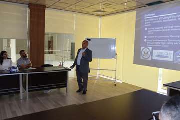 Public Participation Initiatives under Fulbright Program in Duhok - A seminar by  Mr. Jambally Mohammed