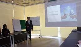 Duties of the Directorate of Environment in Duhok - A seminar by Mr. Dilshad Abdulrahman