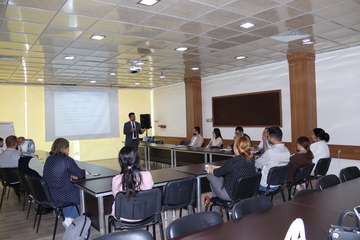 Public Relations and Funding Opportunities - A Seminar by Dr. Nazar Ameen
