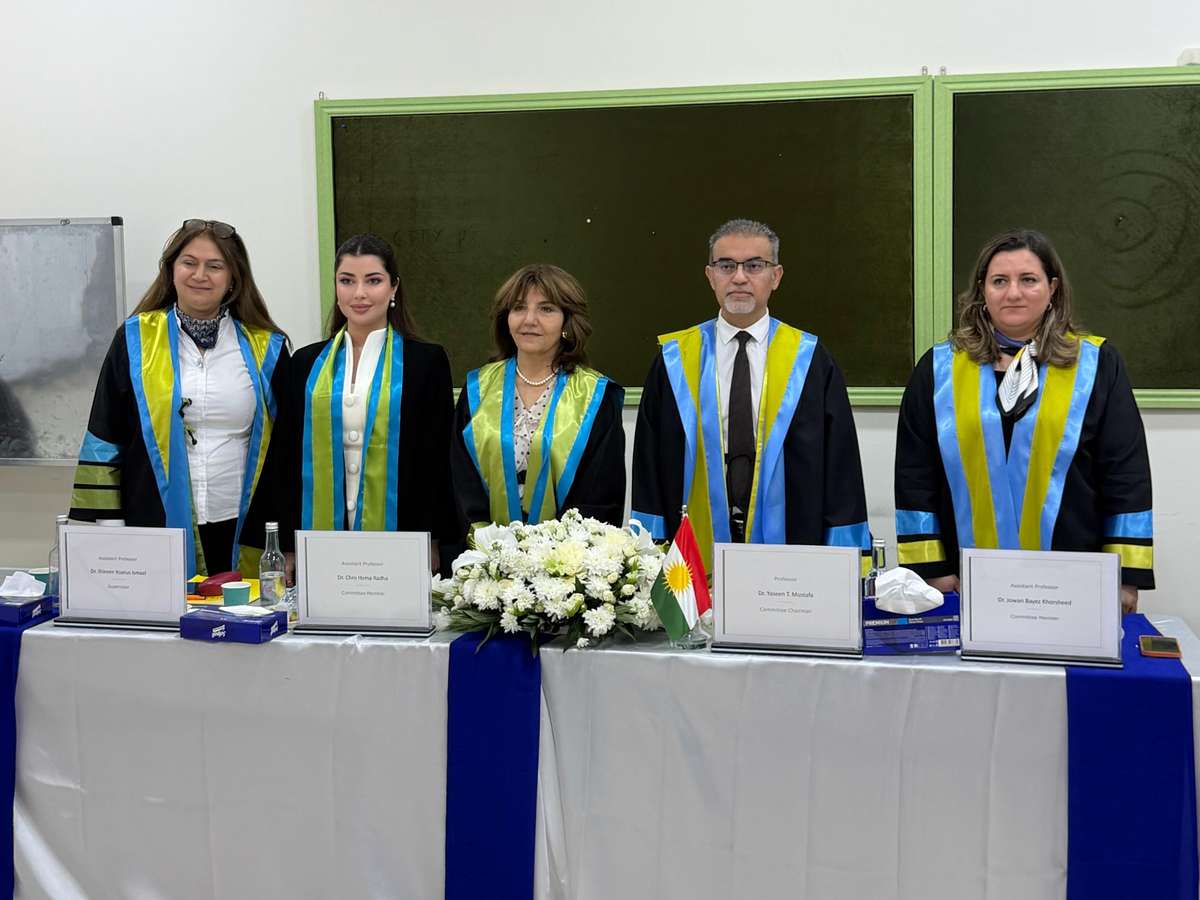 Aveen Haji Ahmed M.Sc. Thesis Defense: Strategizing Rehabilitation of Historic Residential Buildings in Akre Historic City