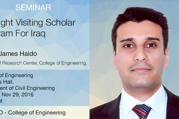 سمنار: Fulbright Visiting Scholar Program For Iraq
