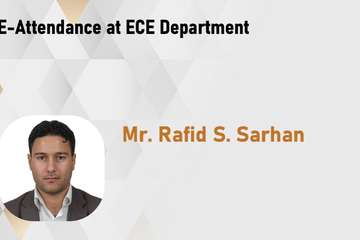 Seminar: E-Attendance at ECE Department