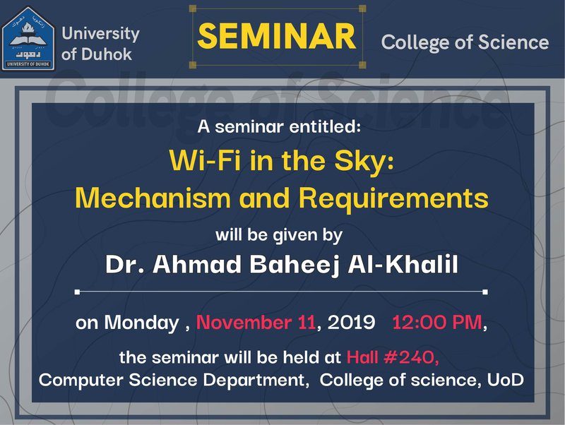 College of Science Seminar 11112019 EN