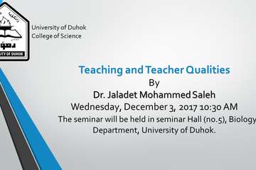  Teaching and Teacher Qualities 