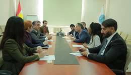 Delegation from US Consulate General Visits The University of Duhok