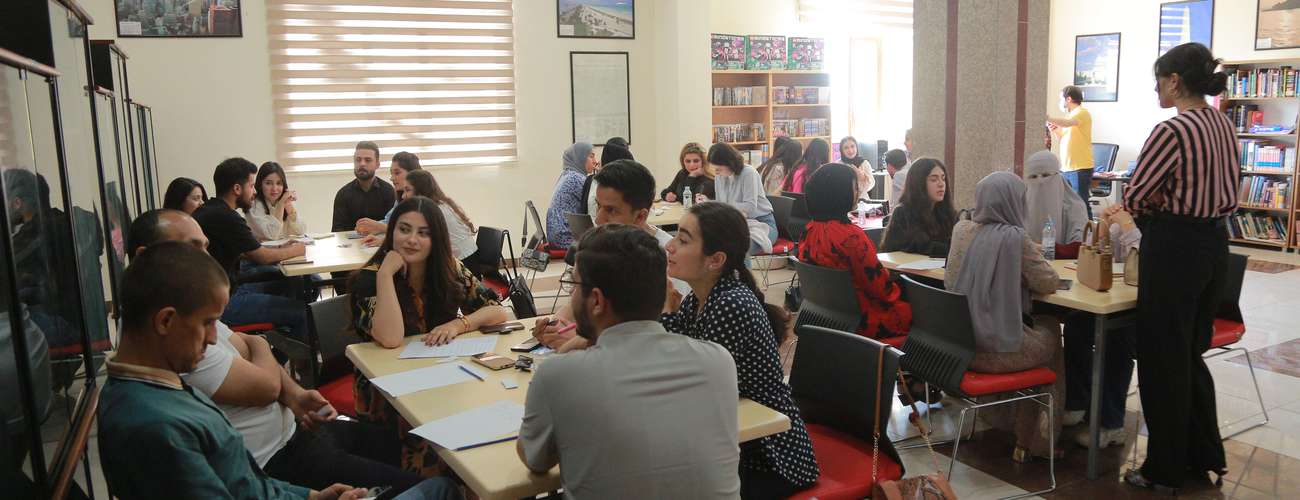 
                                The American Corner Holds a New English Club Round
                            