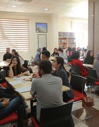 
                                The American Corner Holds a New English Club Round
                            
