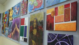 اكثر من 1700 نتاج فني للطلبة في معرض قسم الفنون التشكيلية