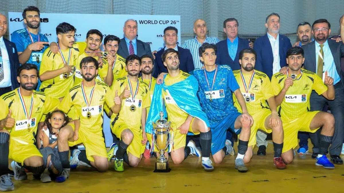 A Great Achievement... The University of Duhok Futsal Team Crowned Champion of Kurdistan Region Universities