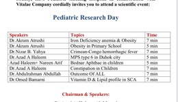 Pediatric Research Day