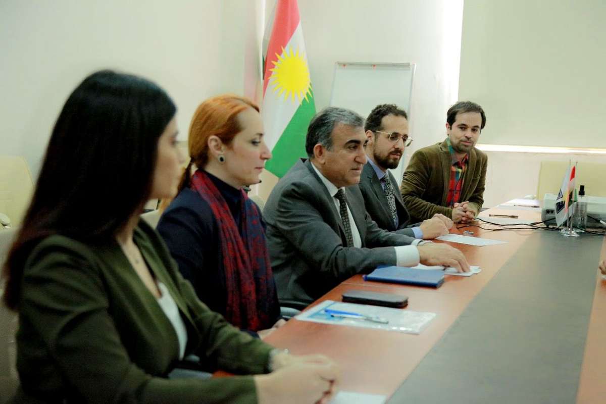 Meeting with a delegation from US Consulate General/ Erbil