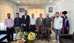 Visit of The Kurdistan Dental Association, Duhok Branch to the College of Dentistry to congratulate Assistant Professor Dr. Saeed Ali Mohammed on assuming the duties of Dean of College of Dentistry