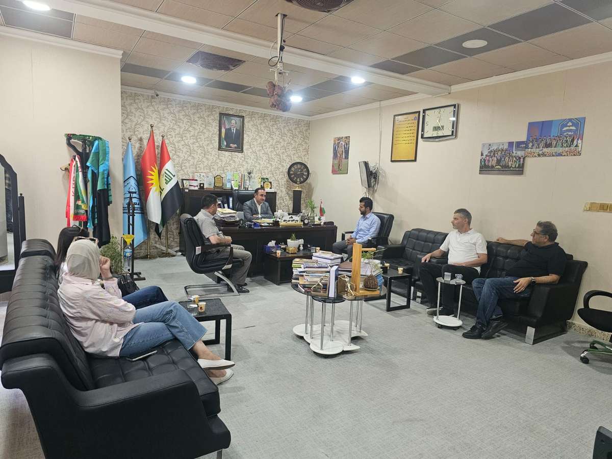 Delegation from the National Herbarium of Iraq (BAG) Visits the College of Agricultural Engineering Sciences at the University of Duhok