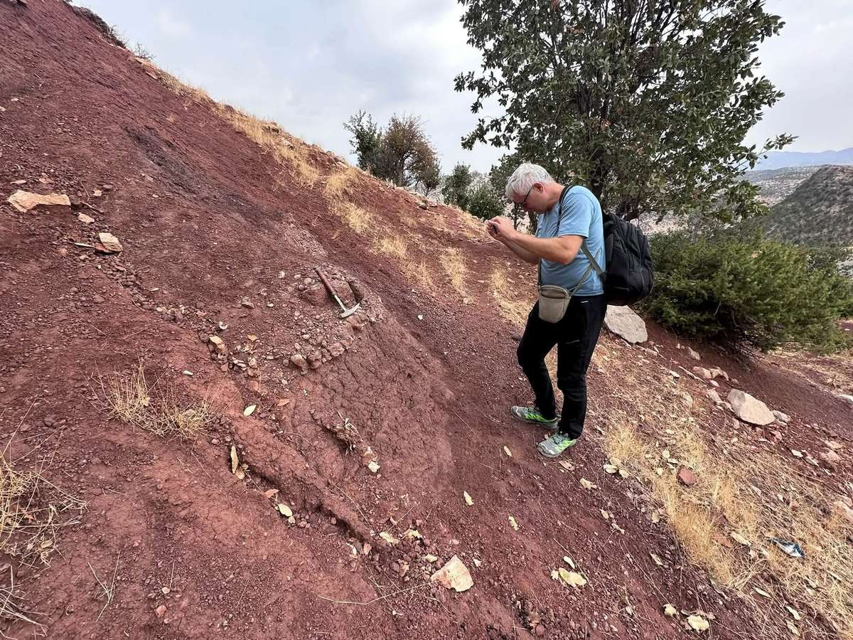 Conducting a field visit to the Batifa District to investigate areas affected by recurrent landslides.
