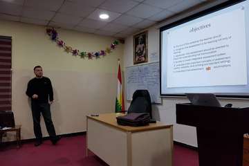 The medical education development department in our college held a workshop on (student assessment/part2)with the department of pediatrics on Thursday 22 nd of February 2018 at 8:30 am. The workshop was held in Azadi teaching hospital
