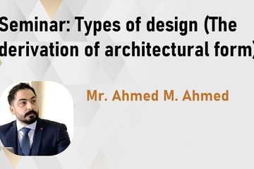 Seminar: Types of design (The derivation of architectural form)