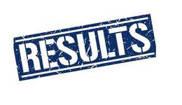 Exam results at the end of the first course 2023 - 2024