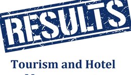 Results of the final exams -The second course -  Department of Tourism and Hotel Management 2020-2021