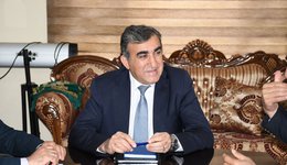 The visit of the President of the University of Duhok to the College of Veterinary Medicine